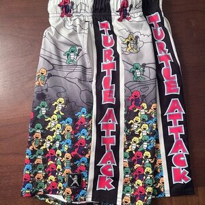 LaCrosse Unlimited White Graphic Shorts